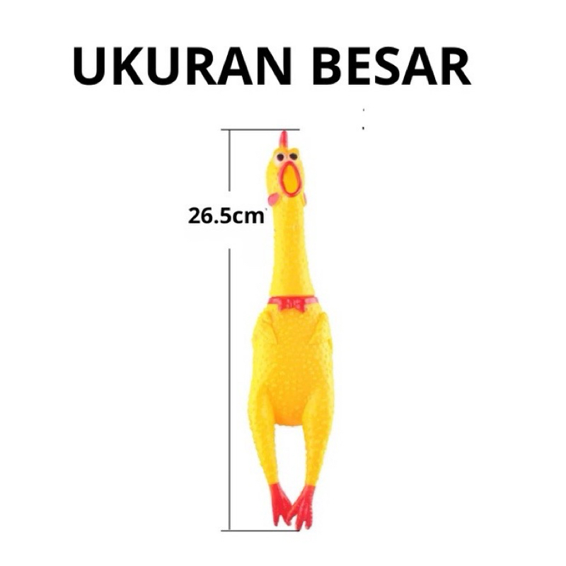 Mainan anak berbunyi + Ayam Pencet bunyi Nyit nyit + Mainan Anak lucu + Mainan Ayam penyet + Mainan 