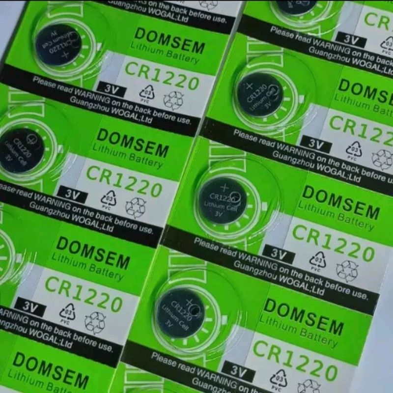 Baterai CR1220 - Battery CR1220 Lithium - Baterai Jam Tangan