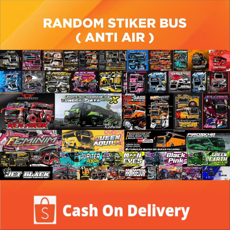 

STIKER BUS STIKER BIS STIKER ANTI AIR STIKER VYNIL