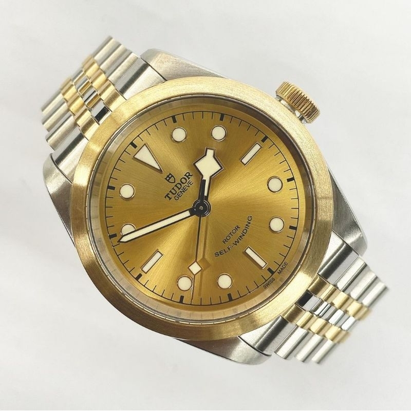 TUDOR Heritage Black Bay 41 Stell & Gold, Fullshet 2021,  79543