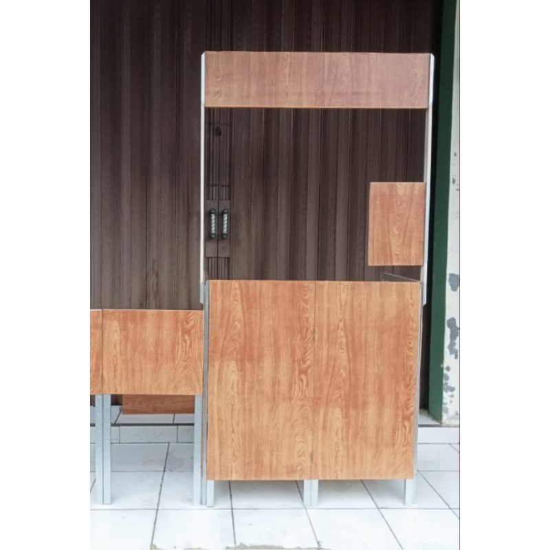 Vintageku_Shop Booth Portable / Gerobak Lipat / Meja Lipat/ Gerobak Jualan Gerobak Lipat +Meja