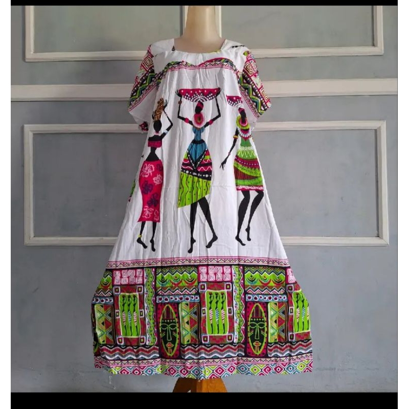 DASTER SIKAK HENGKY MOTIF AFRIKA LD 120 CM PB 115 CM