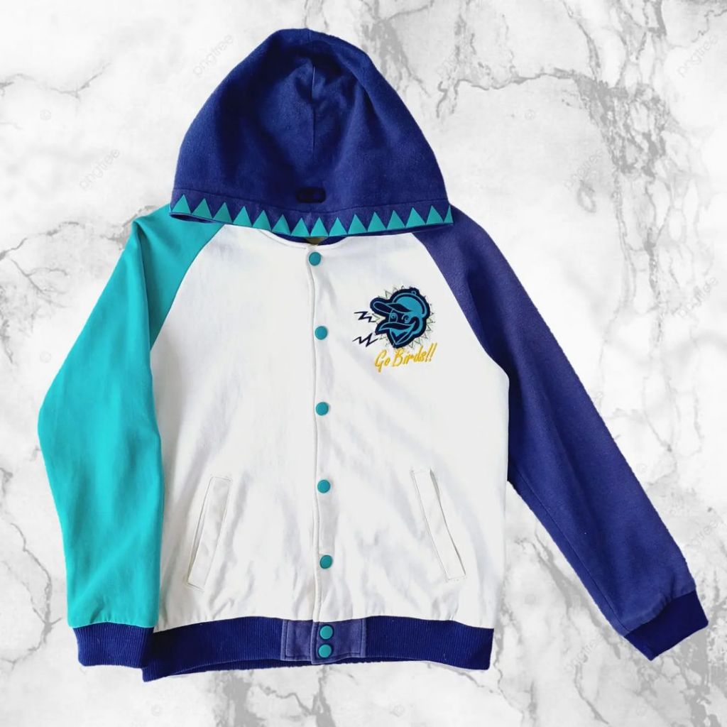 VARSITY HOODIE MLB, SIZE S (SECOND BRANDED) 3 WARNA, HD0063