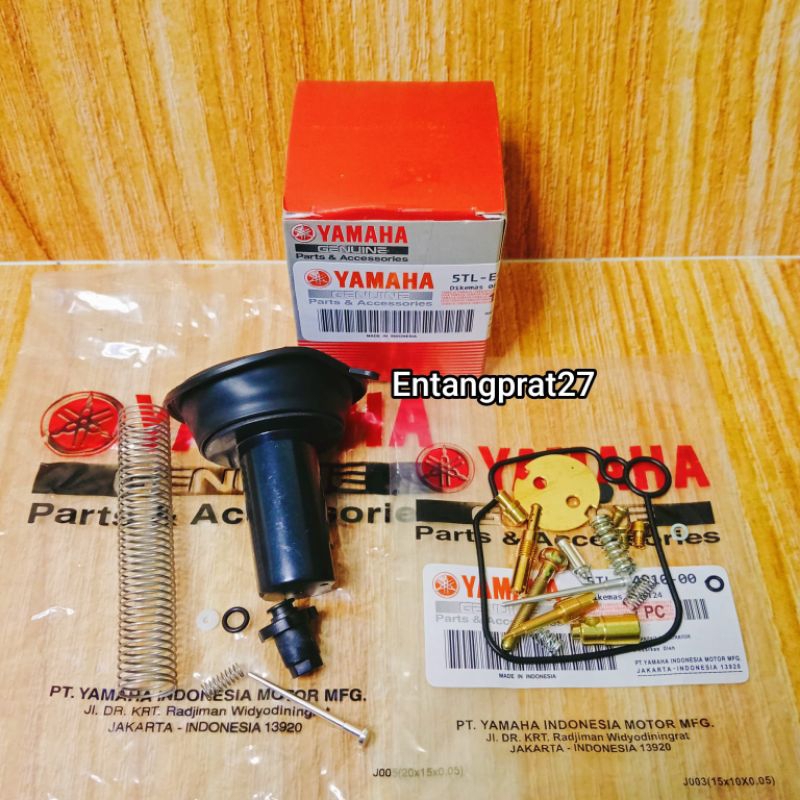 Repair kit Karburator + Vakum Karbu 5TL Yamaha Mio sporty/Mio smile/Mio soul karbu/Nauvo
