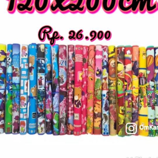 Bonuskan Tikar gambar plastik Spon eva Karakter 12x2 tikar gambar tikar tikar plastik EVA MATIK TEBA