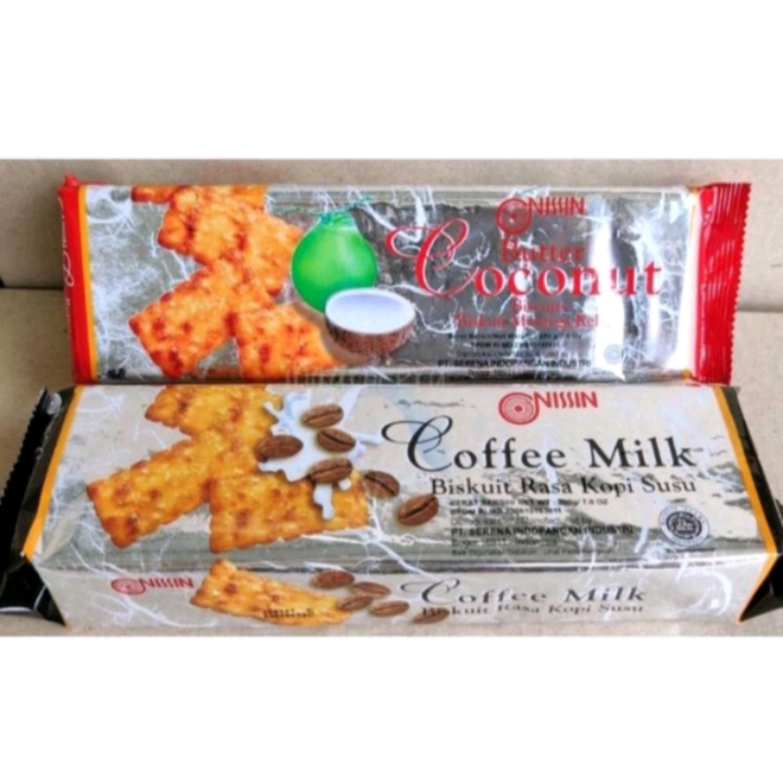 

nissin biskuit butter coconut kelapa coffee milk 200gr