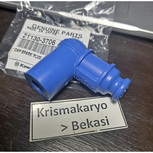 Cop Busi Ninja RR 150 R Ori Cangklong Busi Cap Racing Kawasaki