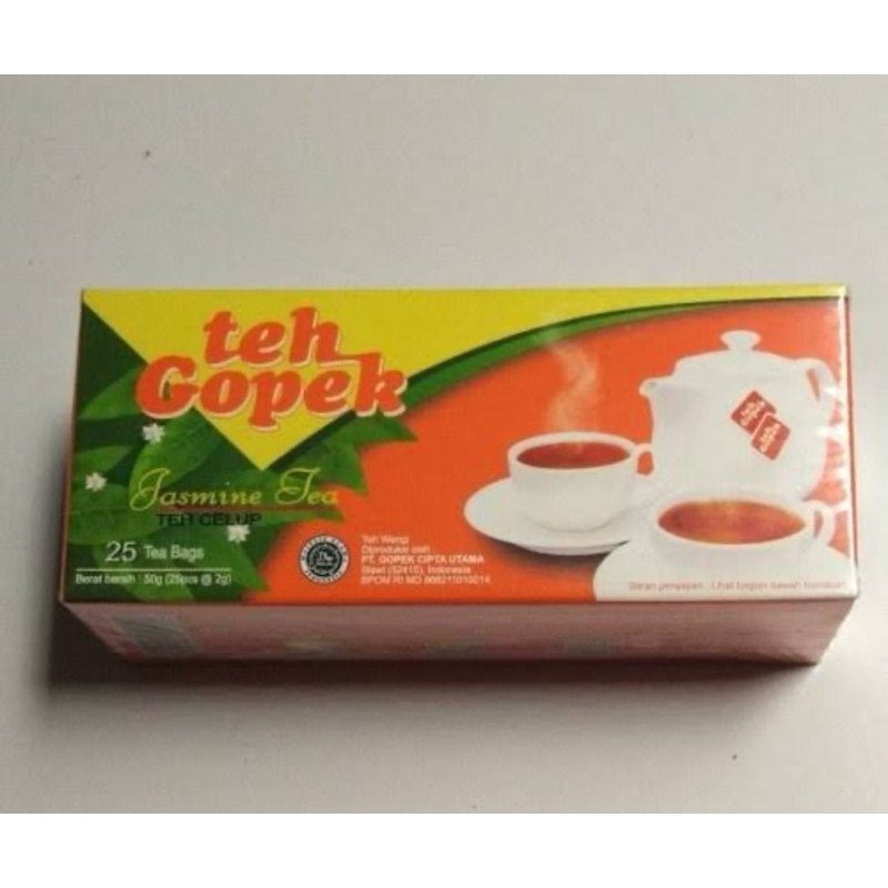 

Gopek teh Celup box isi 25teabags