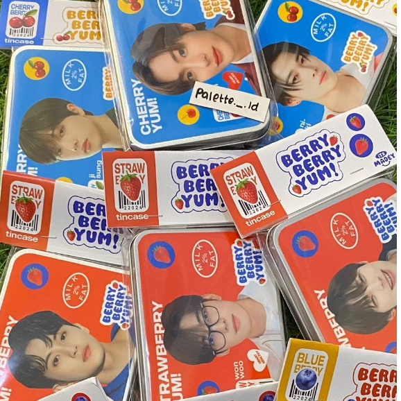BERRY YUMMY TIN CASE ENHYPEN NCT DREAM RIIZE