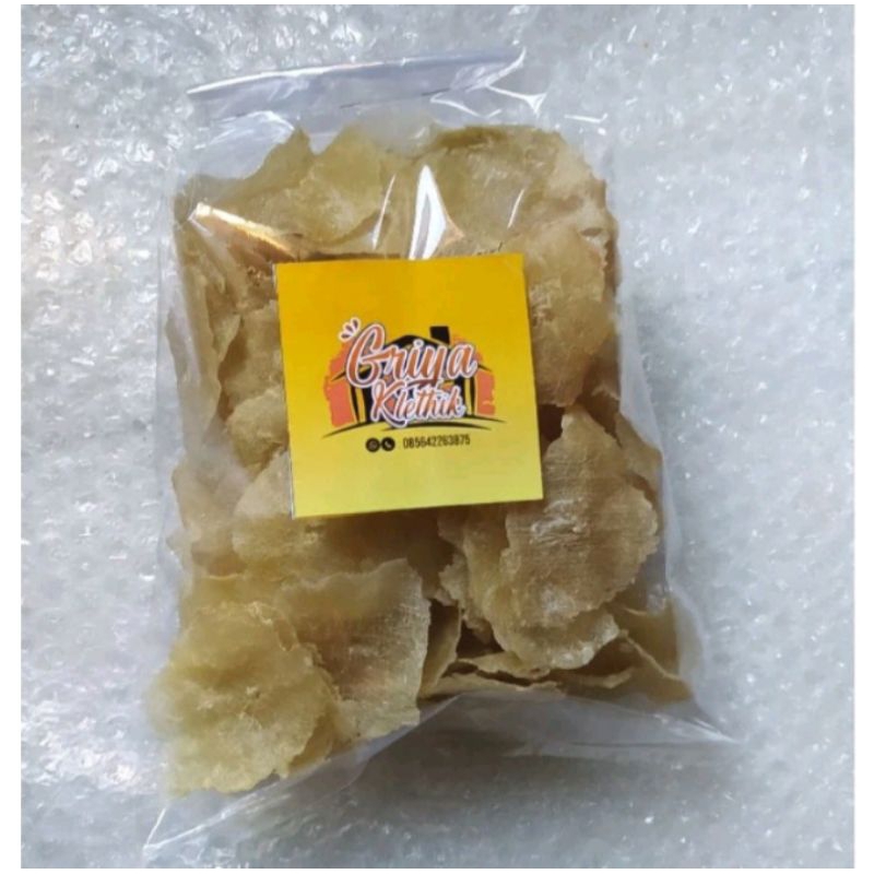 

Emping Garut Renyah (Mentah) 200gr