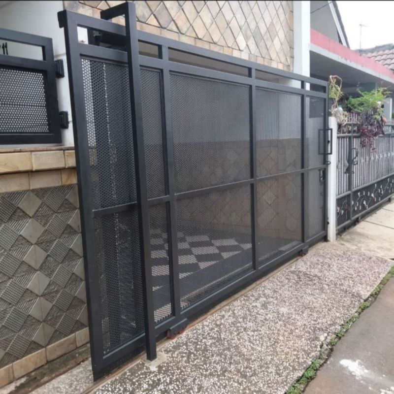 pager rumah minimalis moderen