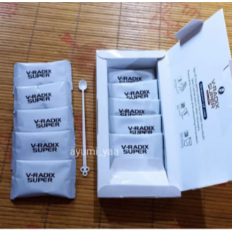 V-Radix Super Original HPA Herbal Suplement Stamina Vitalitas & Kesehatan (1 SACHET)