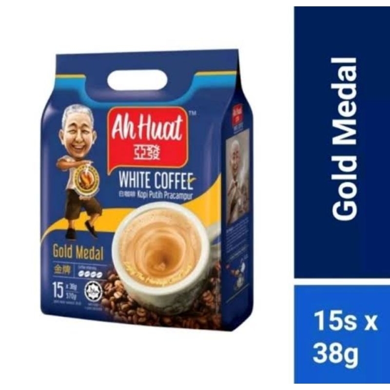 

Ah Huat White Coffee Gold Medal 15 Sachet