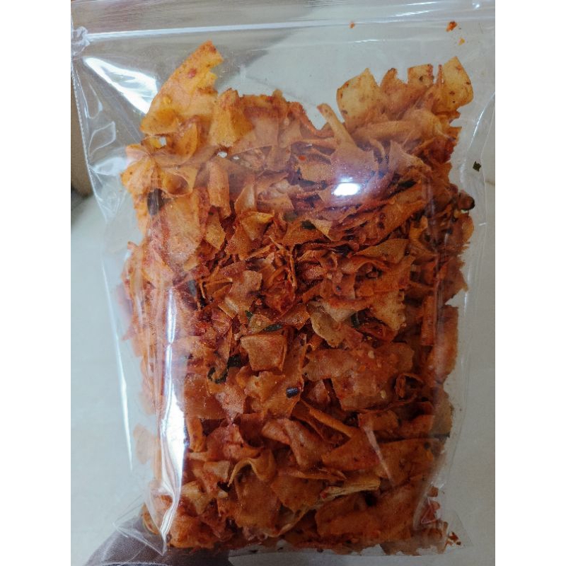 

[SERBA 10.000] aneka keripik singkong pedas / original / rujak