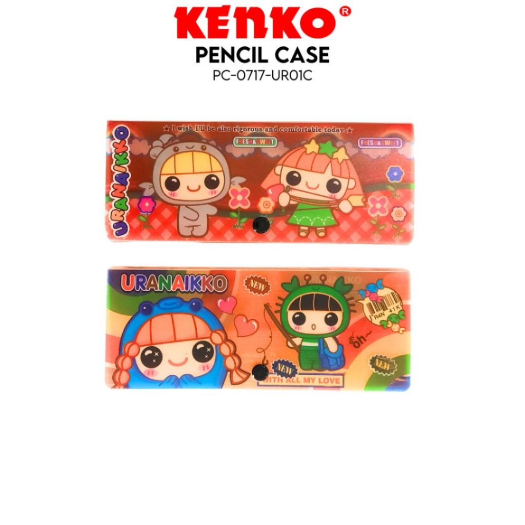 

KENKO TEMPAT PENSIL PLASTIK PENCIL CASE PC-0717