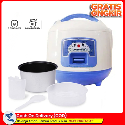 Rice Cooker Okayama OK-105 Mejikom Okayama 1,2 Liter /td
