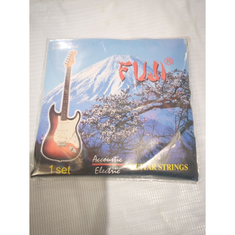 Senar gitar FUJI 1 SET original