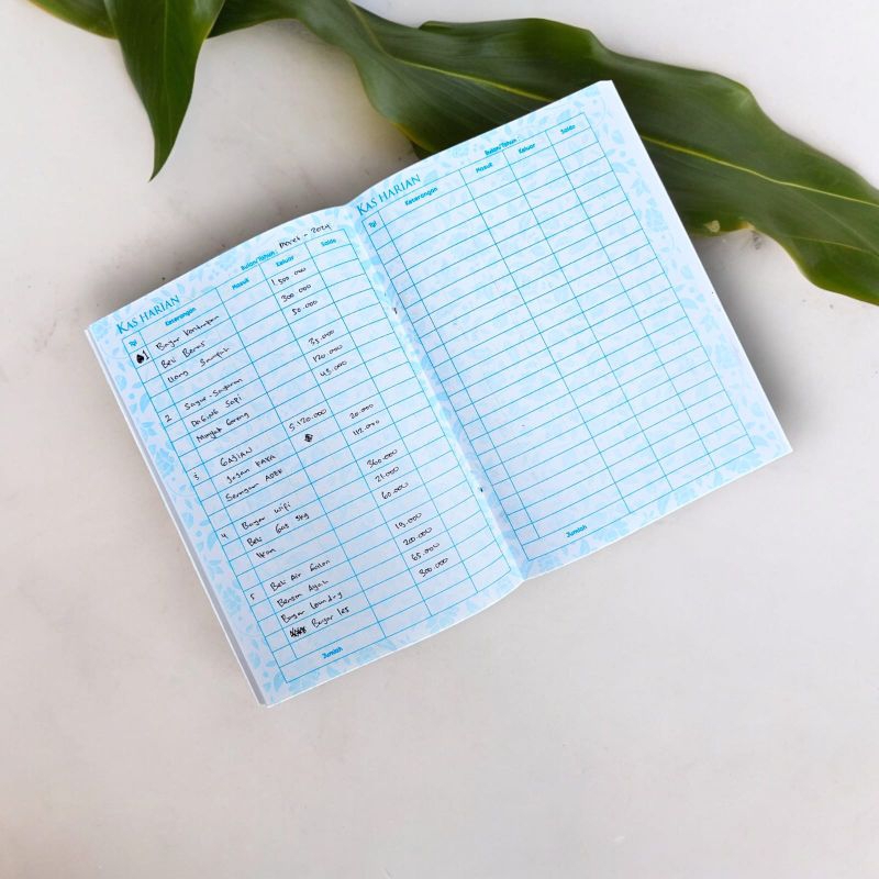 

Ay00! Buku Catatan Kas Keuangan / Daily Finansial / Buku Planner A5