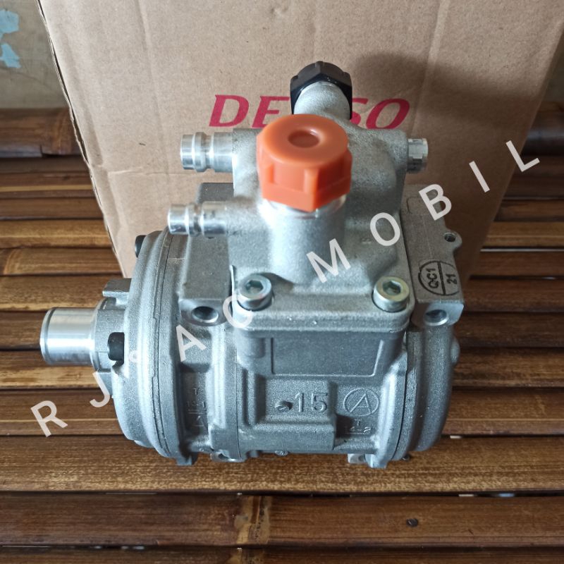 Kompressor AC Kijang Diesel Solar Kapsul DENSO ASLI
