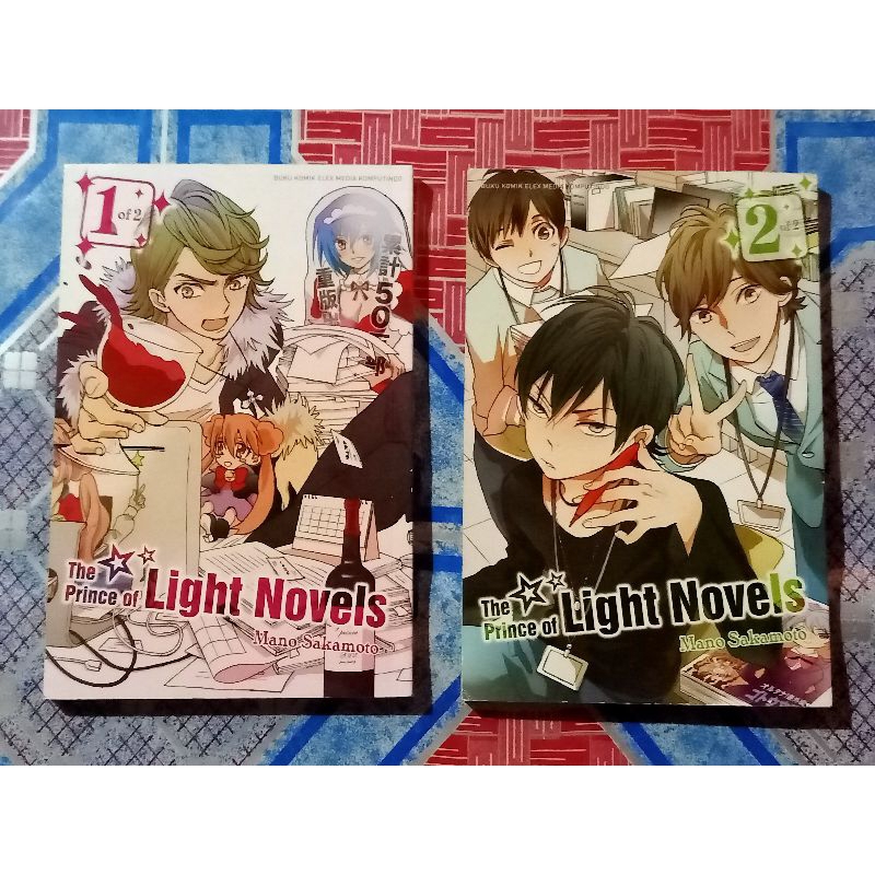KOMIK THE PRINCE OF LIGHT NOVEL KARYA MANO SAKAMOTO 1-2 TAMAT