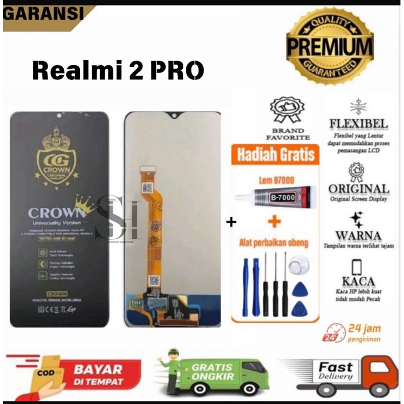 LCD TOUCHSCREEN REALME 2 PRO FULLSET ORIGINAL