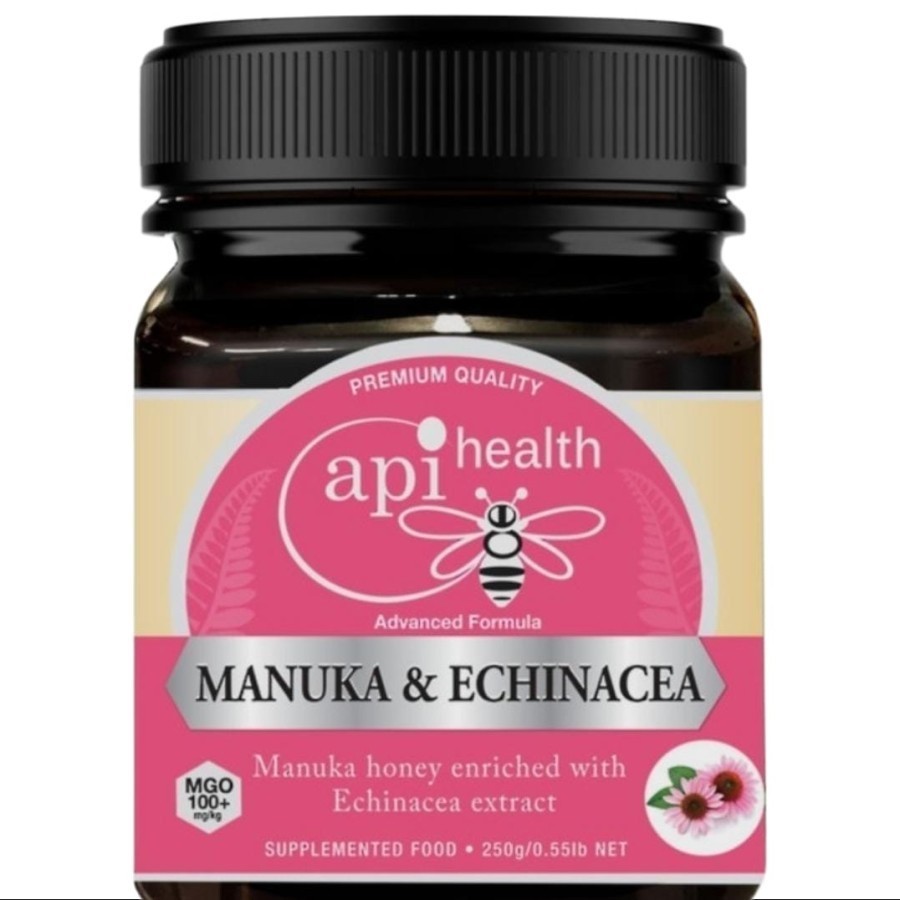 Manuka honey & ECHINACEA madu manuka New zealand Api health