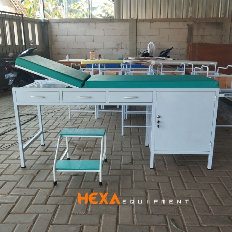 Meja Periksa ADVANCE, Bed Periksa Advance Loker