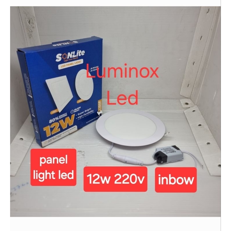 downlight panel light sonlite 12w 12watt / ceiling lamp inbow 12w 12 watt 220volt