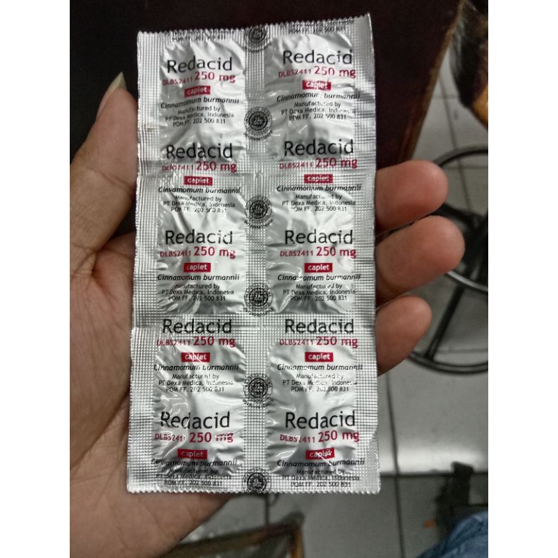 redacid 250mg /strip