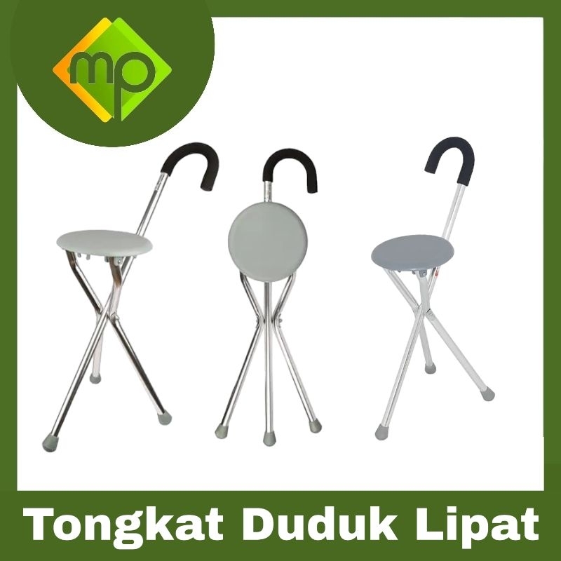 Tongkat Kursi  Tongkat Duduk  Tongkat Orang Tua