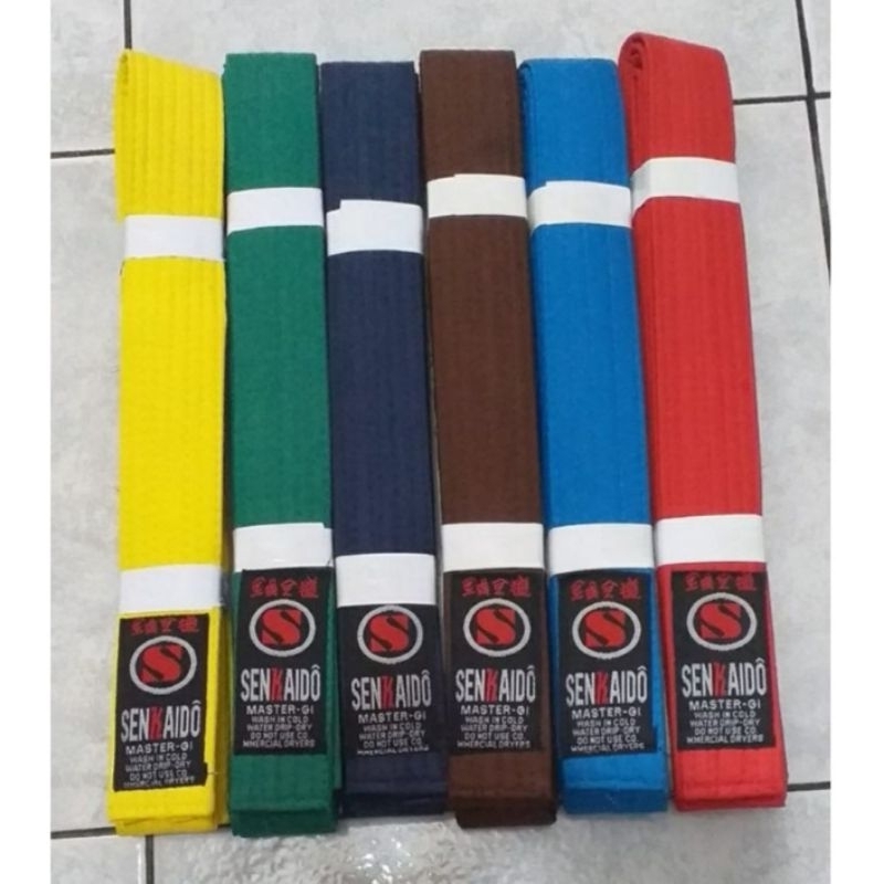Sabuk Warna Karate Senkaido / Sabuk karate Padang / Sabuk karate sumbar