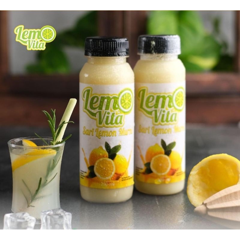 

Lemovita 250ml sari lemon asli 100%