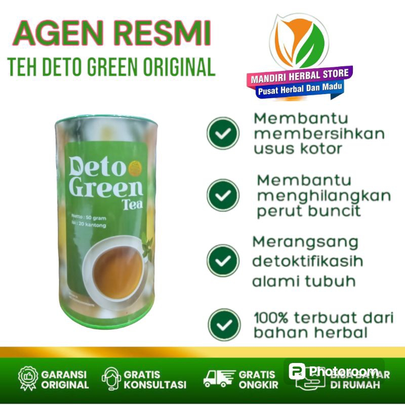 

Deto Green teh Detox Kemasan Baru