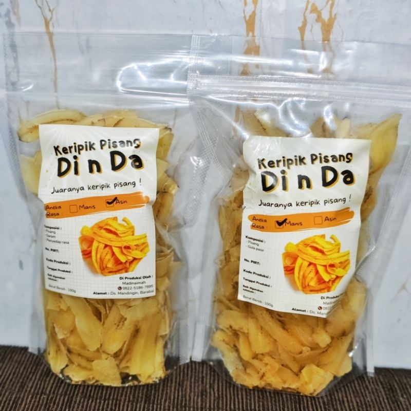 

Keripik Pisang Rasa Manis & Asin/gurih