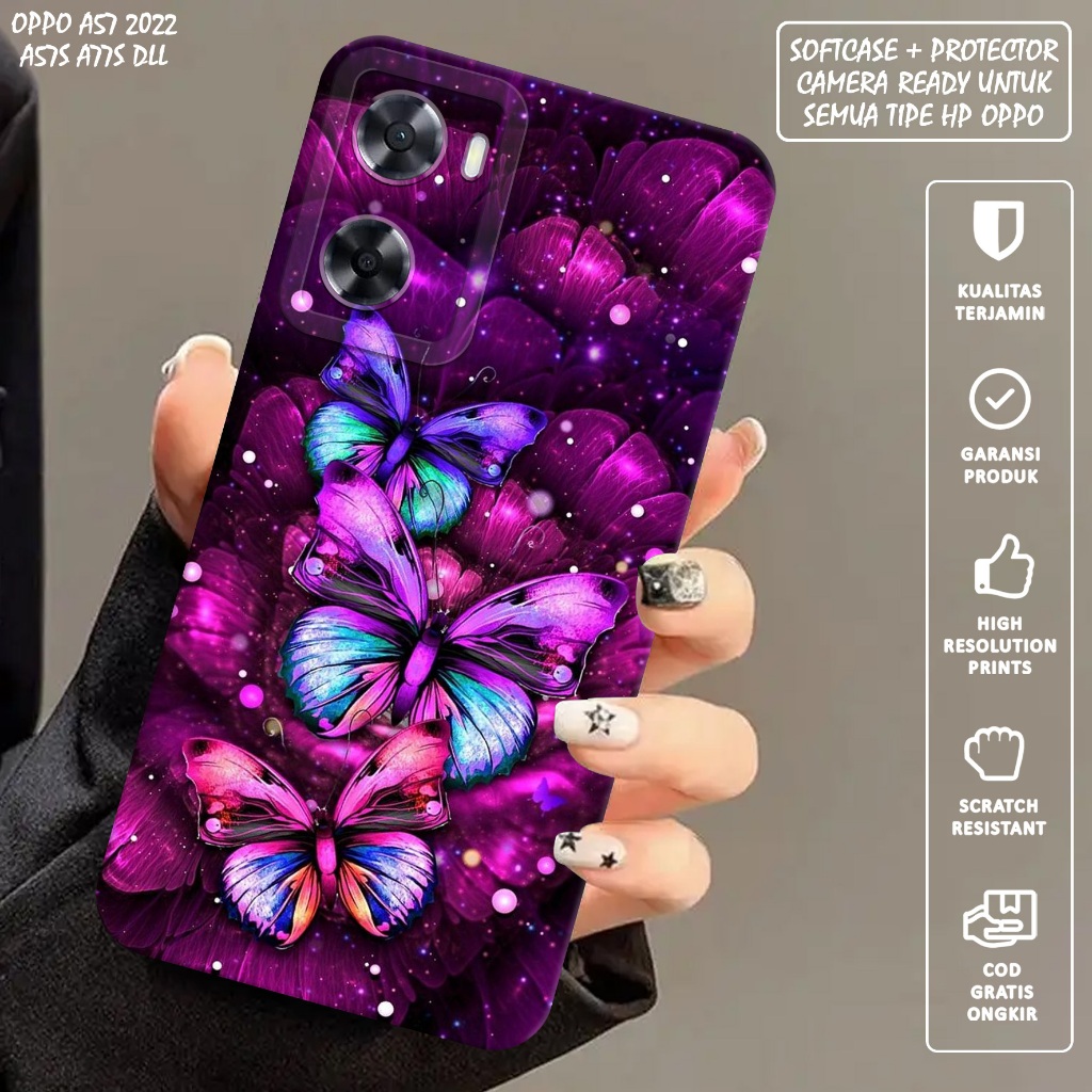 CASE OPPO A57 A57S A77S - Casing Hp Oppo A57 A57S A77S - Softcase Oppo A57 A57S A77S Motif (KUPU KUP