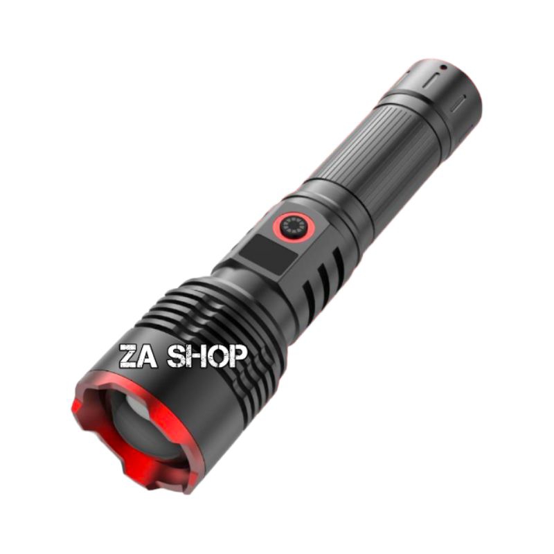 Senter Cas LED Laser Zoom In Out Aoki 70W 3 Mode