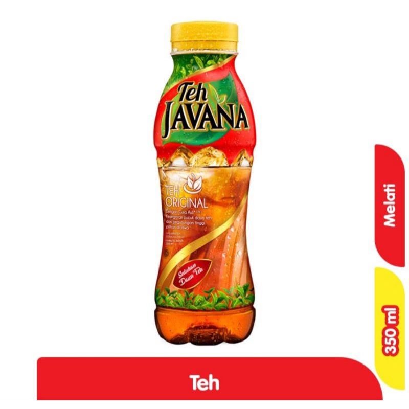 

javana teh minuman rasa gula batu dan melati 350ml