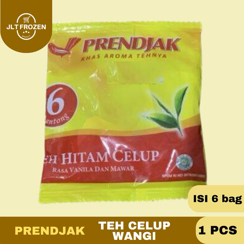 

Prendjak Teh Hitam Celup / Rasa Vanila dan Mawar / Prenjak Tea - 1 PCS isi 6 teabag