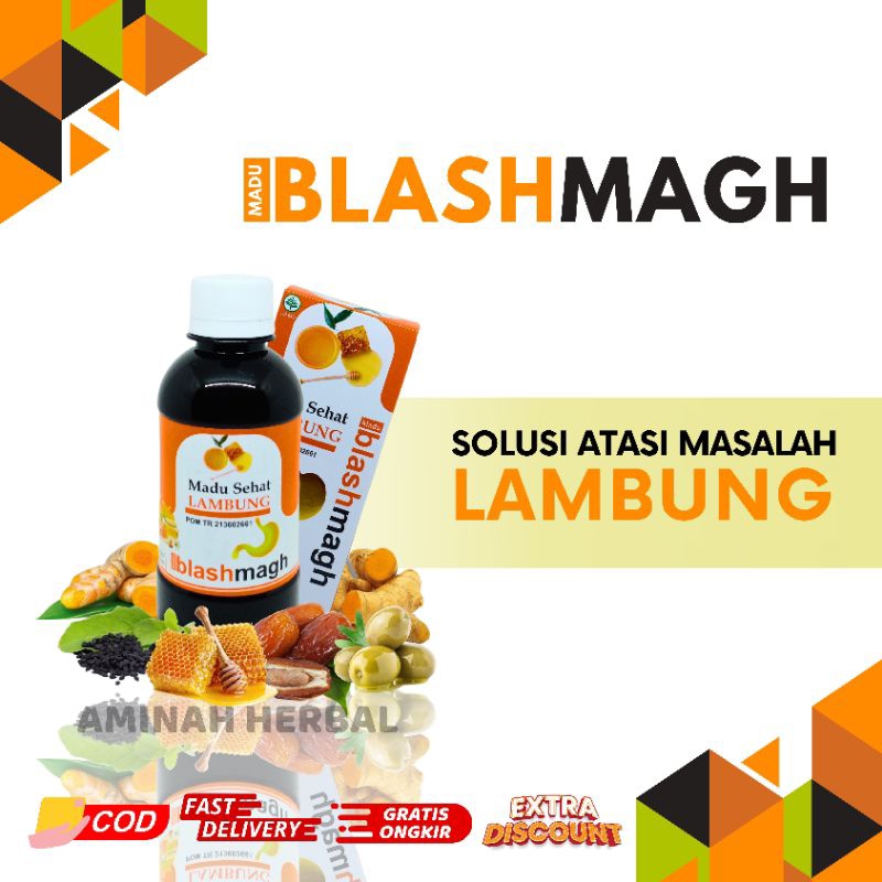 

Madu BLASHMAGH - Madu Sehat Lambung 280G