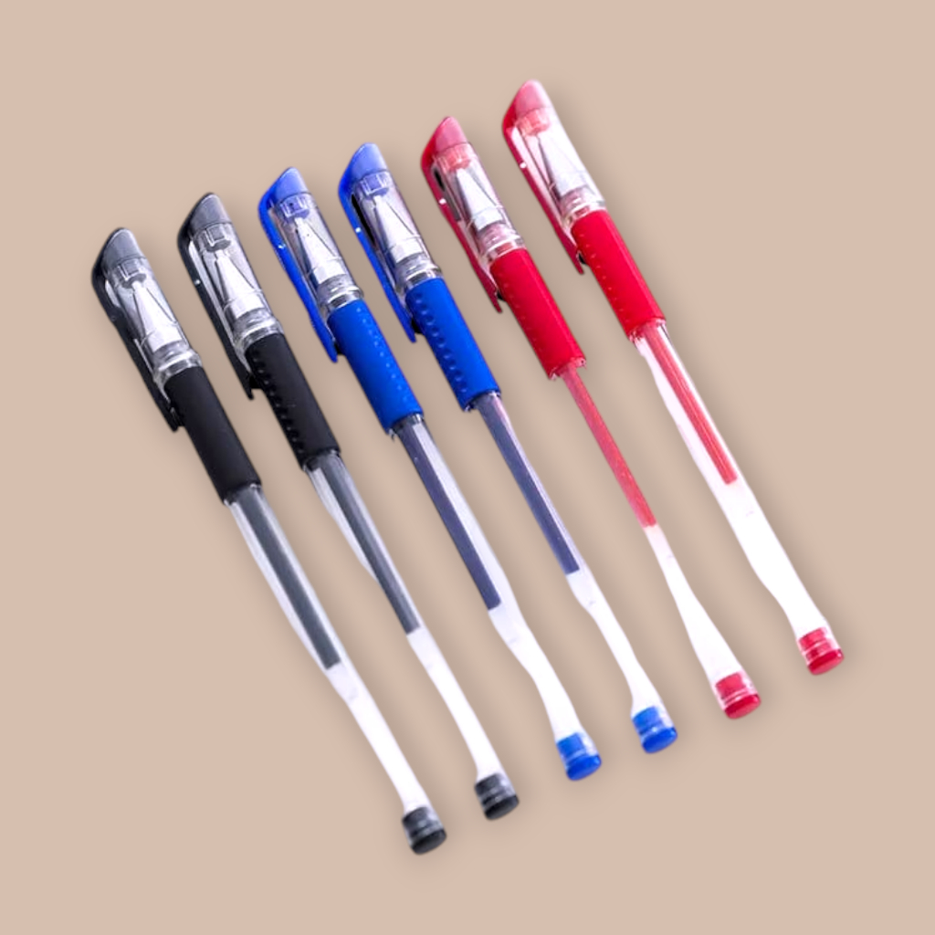 

24 Pcs Pulpen Gel Pena 0.5mm Pulpen Tinta Cair Alat Tulis COD