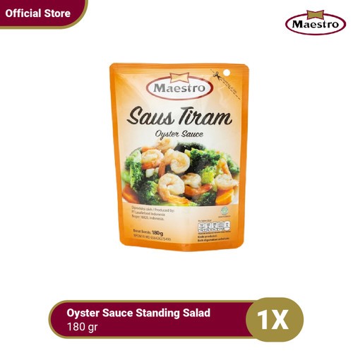 

MAESTRO SAUS TIRAM POUCH 180 GRAM BUMBU MASAKAN LEZAT