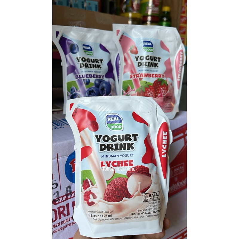 

Real Good Yogurt Drink Pouch 125ml