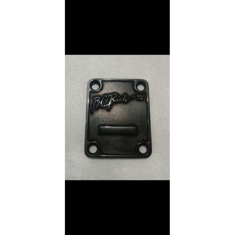 Neck Join Plate Hitam BC Rich Guitar/Bass Original