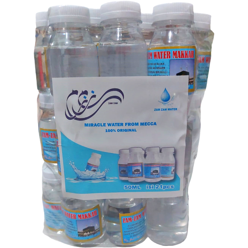 

Air zam zam asli 30ml/50ml/80ml isi 10-50pcs