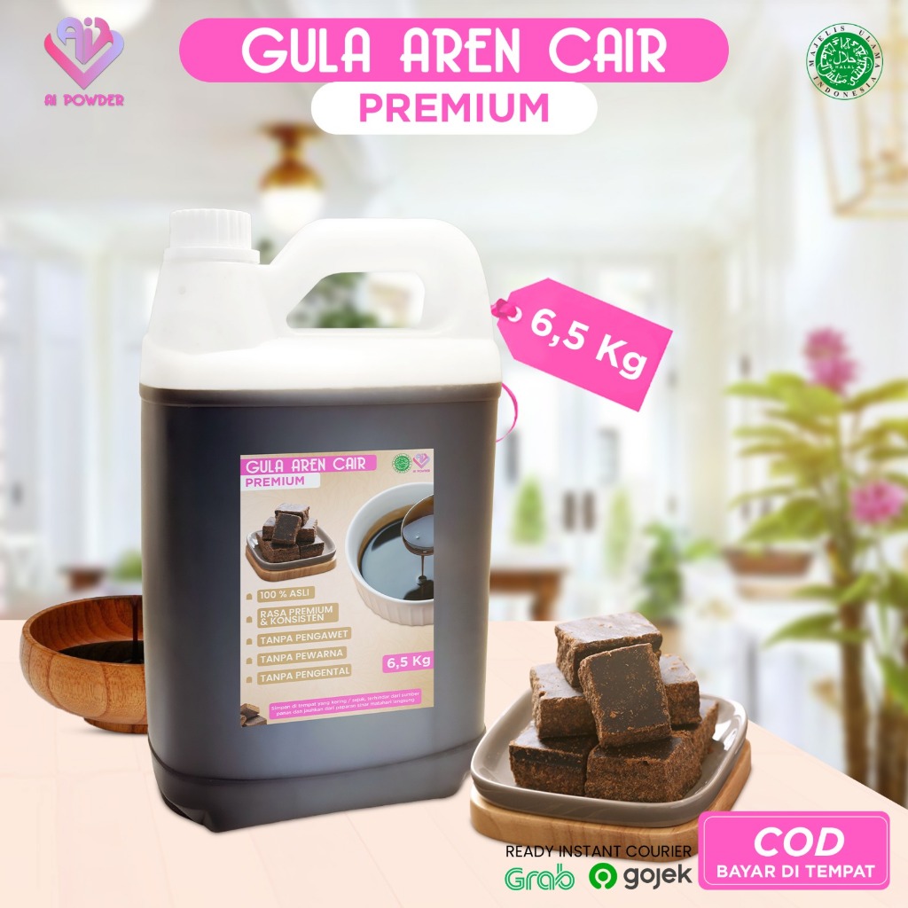 

Gula Aren Cair Asli Brown Sugar Pure Liquid Premium 6.5Kg