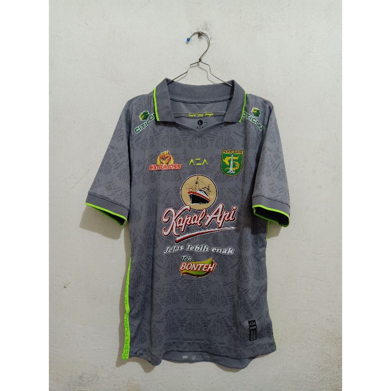 Jersey Persebaya Surabaya Away BRI Liga 1 2023 Original Match Prepared AZA