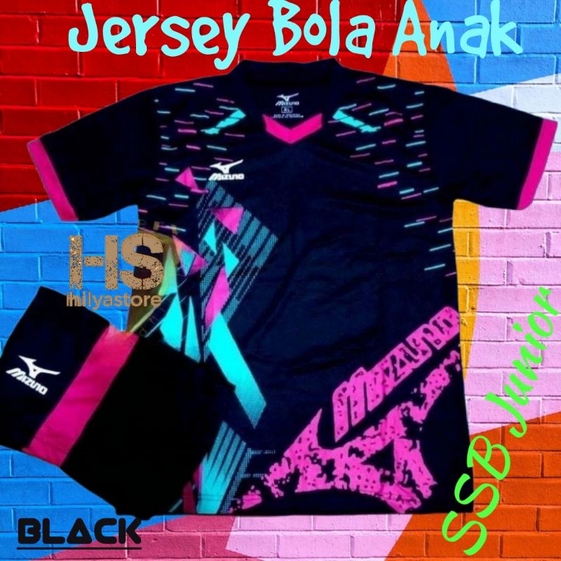 baju bola anak laki-laki perempuan usia 5-13 tahun kaos bola futsal