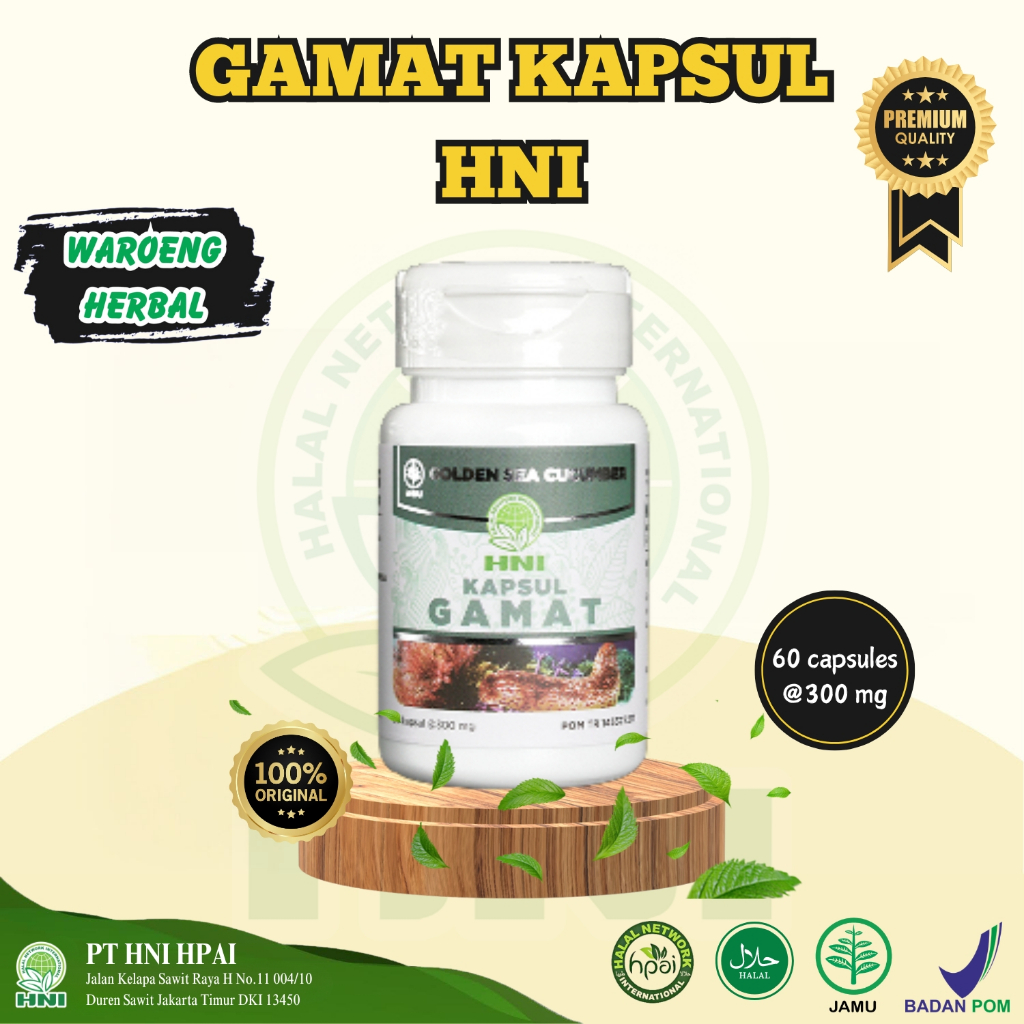 GAMAT HNI HPAI - Obat Herbal Membantu Meredakan Nyeri Sendi
