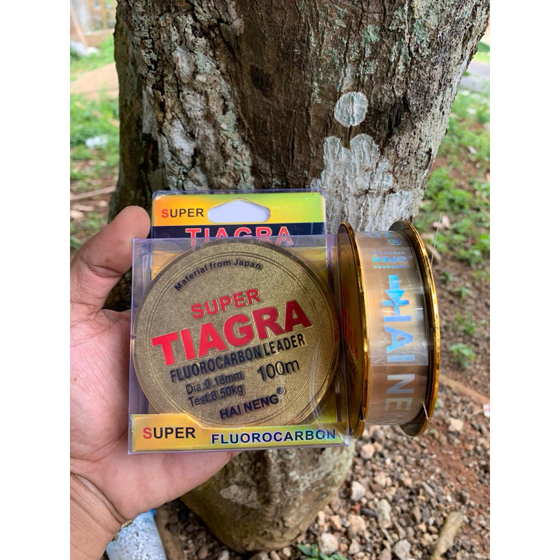 Senar Pancing Super Tiagra 100m Fluorocarbon Leader / senar pancing super / senar pancing tiagra