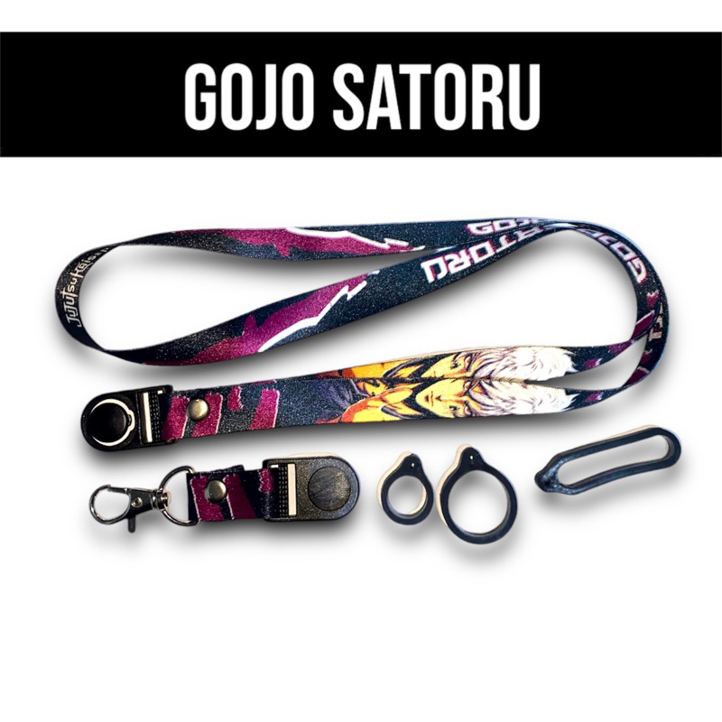 

GOJO SATORU $$$ LANYARD PREMIUM GANTUNGAN HP GANTUNGAN KUNCI
